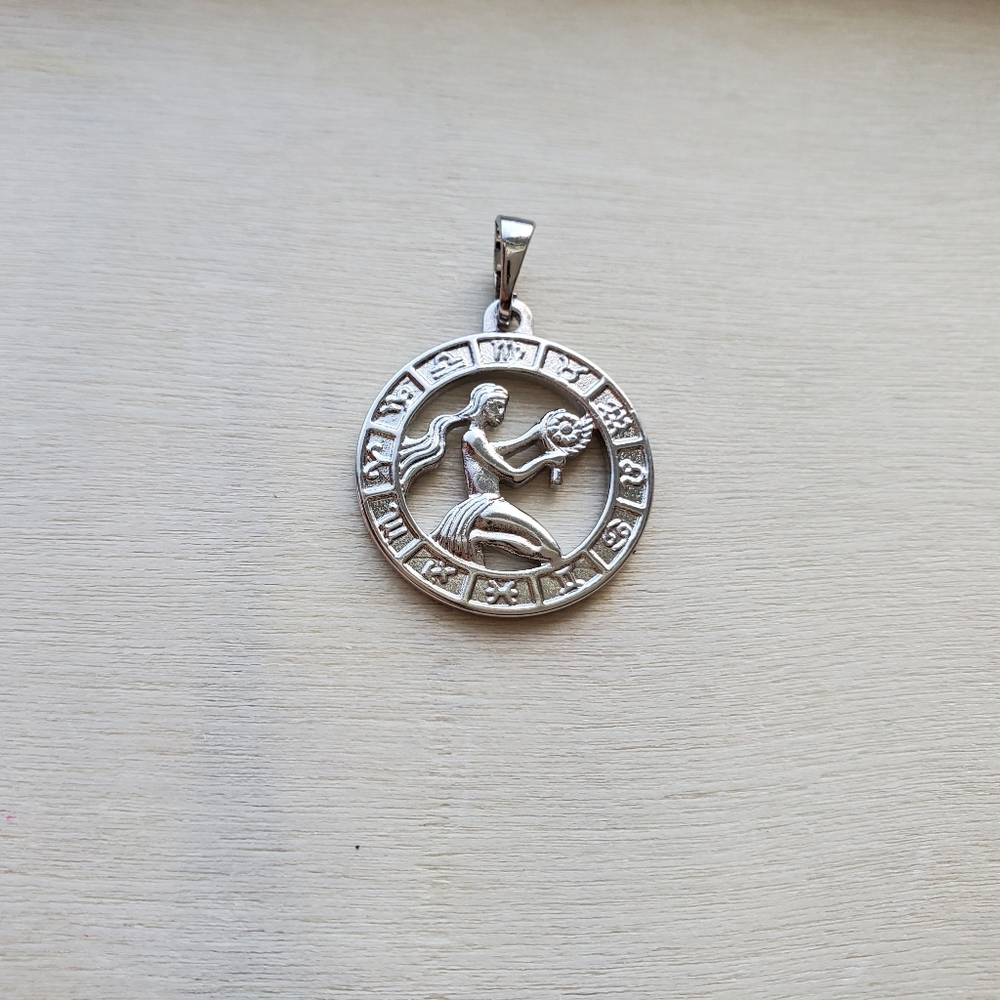 Virgo Charm Pendant
